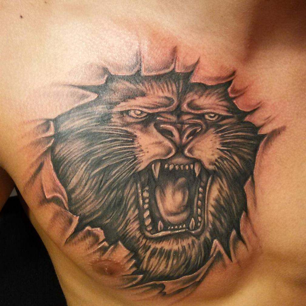 Chest lion