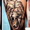 Löwe Tattoo Ideen Abdeckung