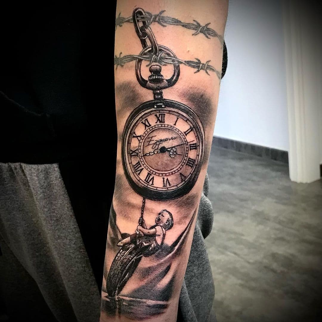 Qué significa el tatuaje del reloj 3