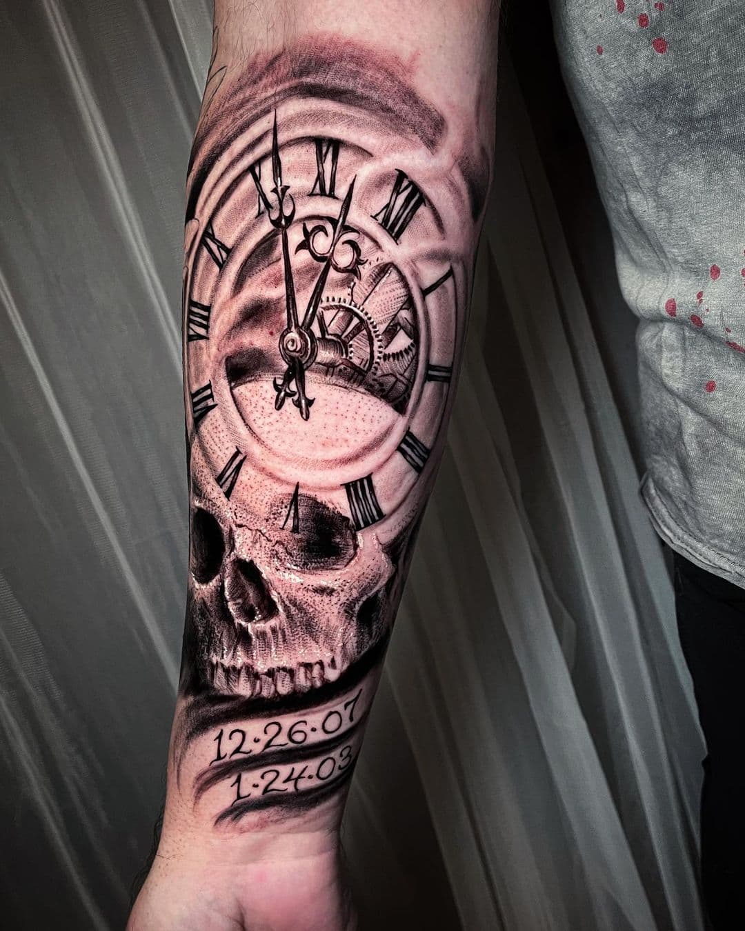 Strepik Clock Tattoo – Tattoo for a week