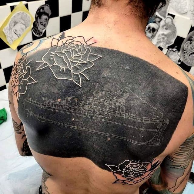 White Back Tattoos