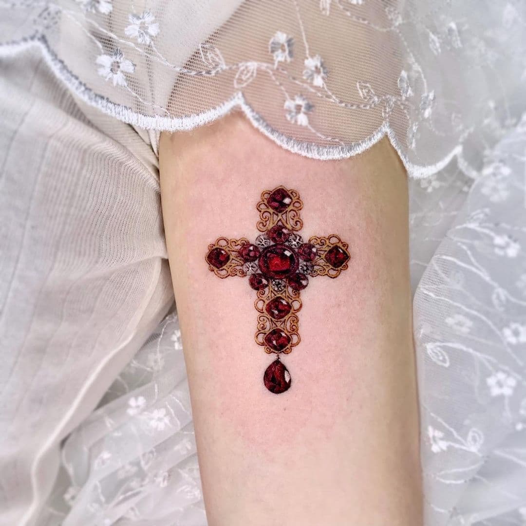 Cross Tattoo 13