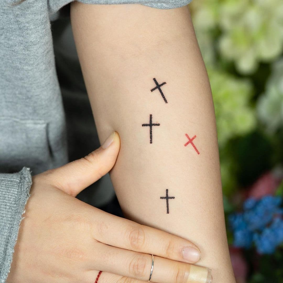 Cross Tattoo 15
