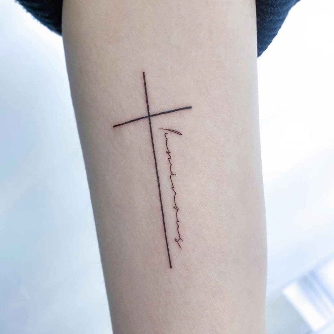 Kreuz Tattoo 5