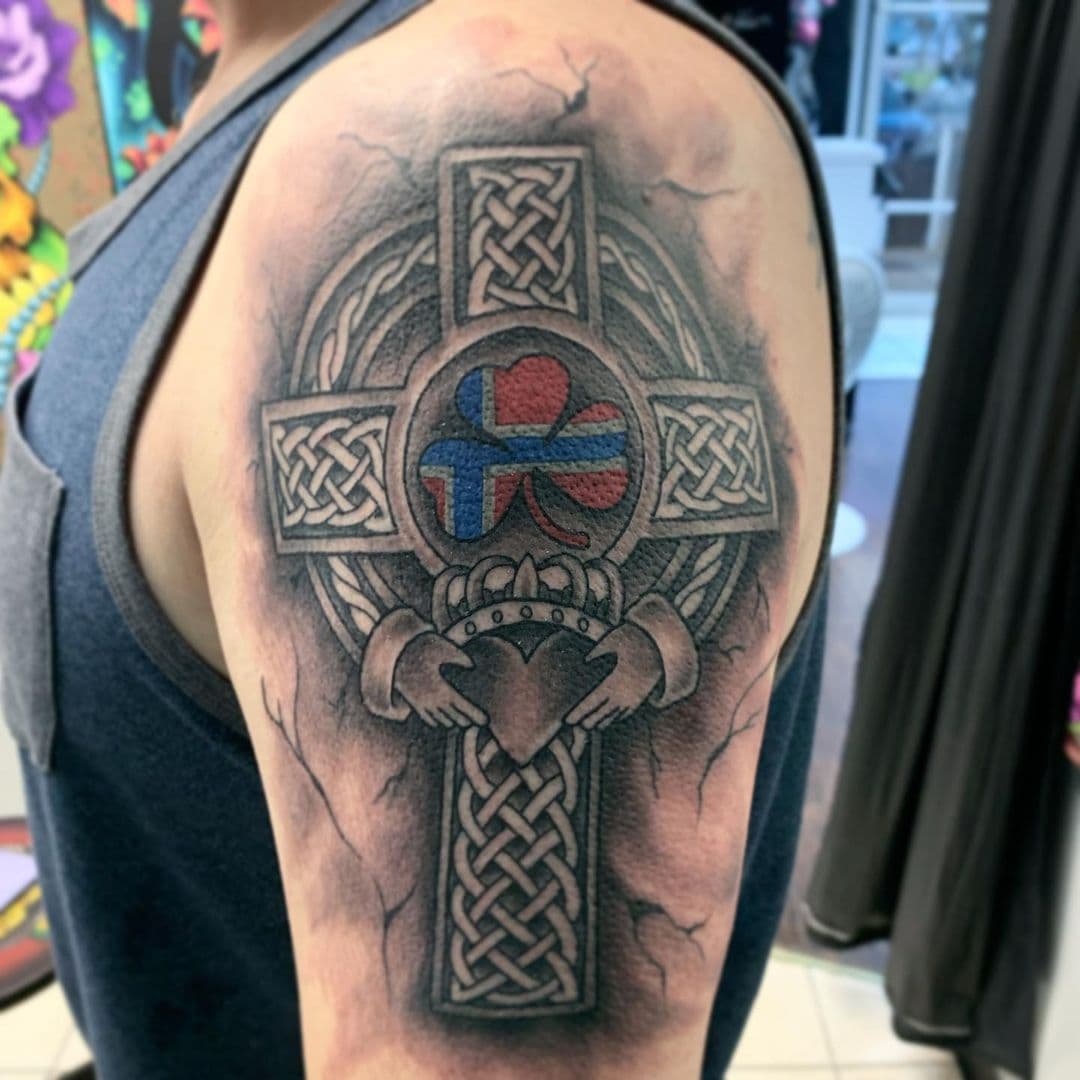 Cross Tattoos hero tattoo Celtic 26