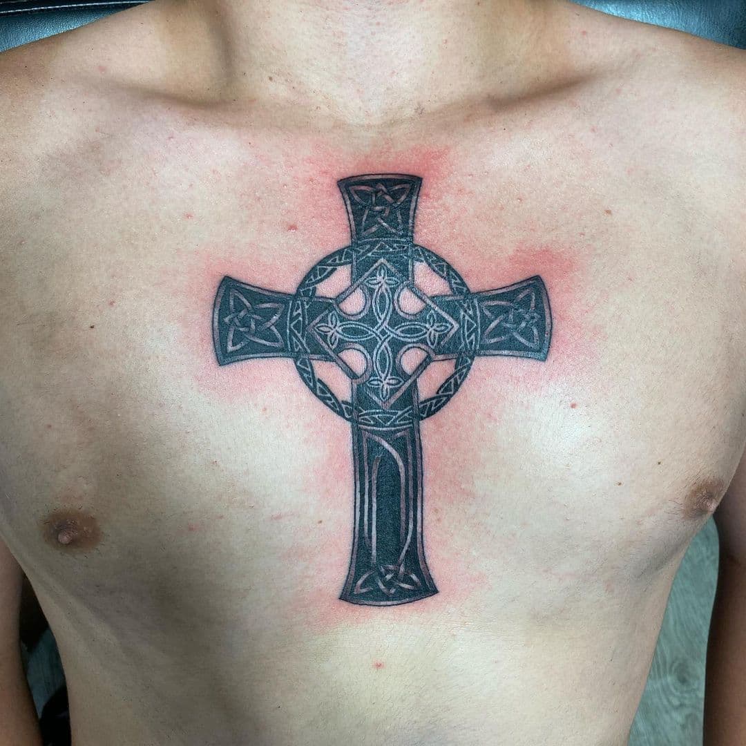 46 Faithful Cross Tattoos on Wrist To Get In 2024