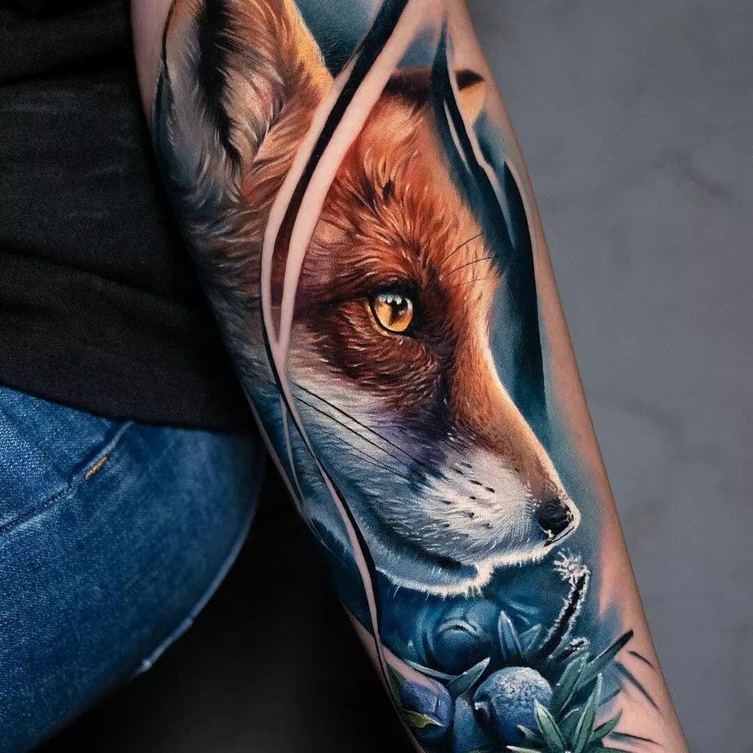 Fox tattoo hero tattoo 11