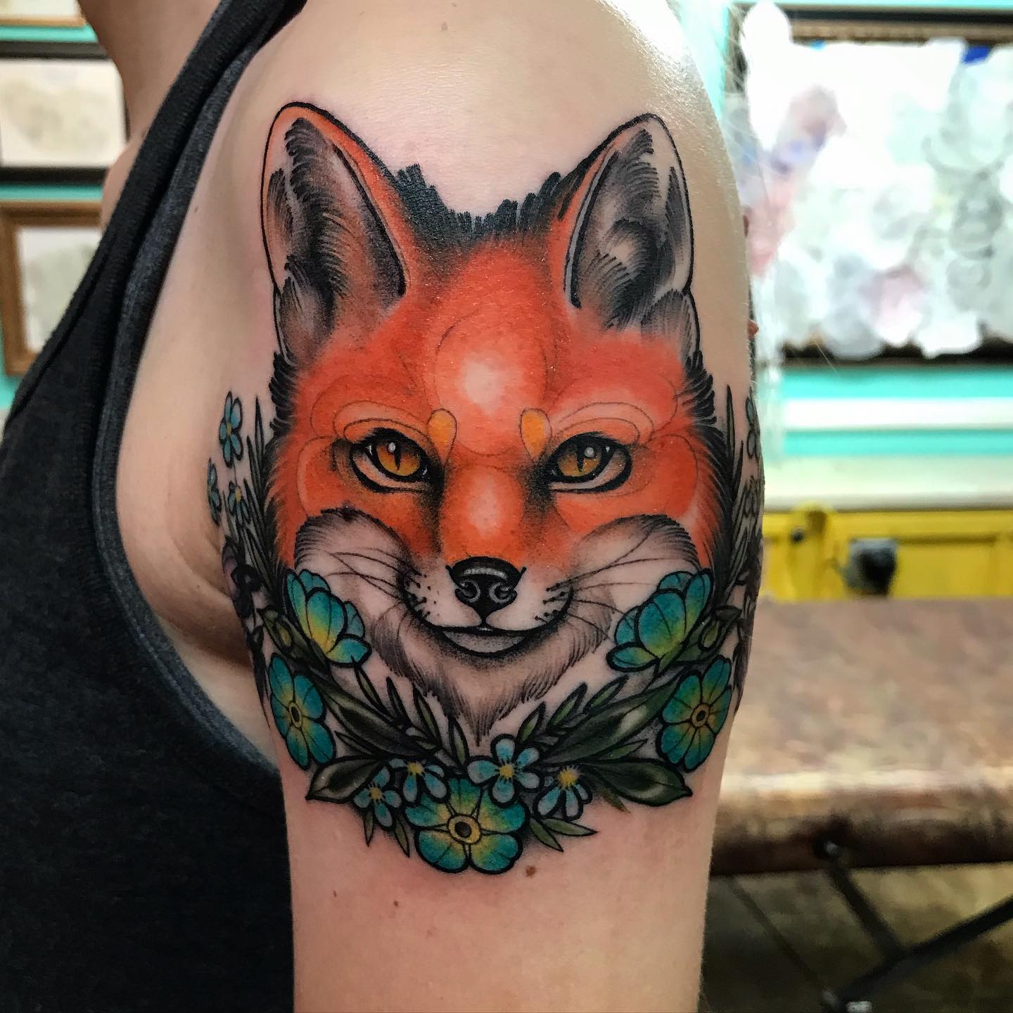 Fox tattoo hero tattoo 34