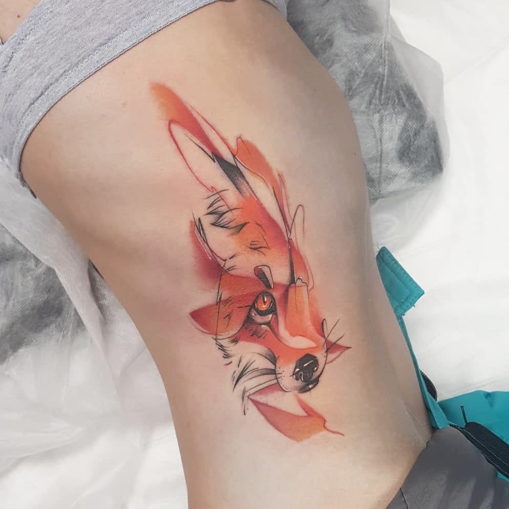 Fox tattoo hero tattoo 66