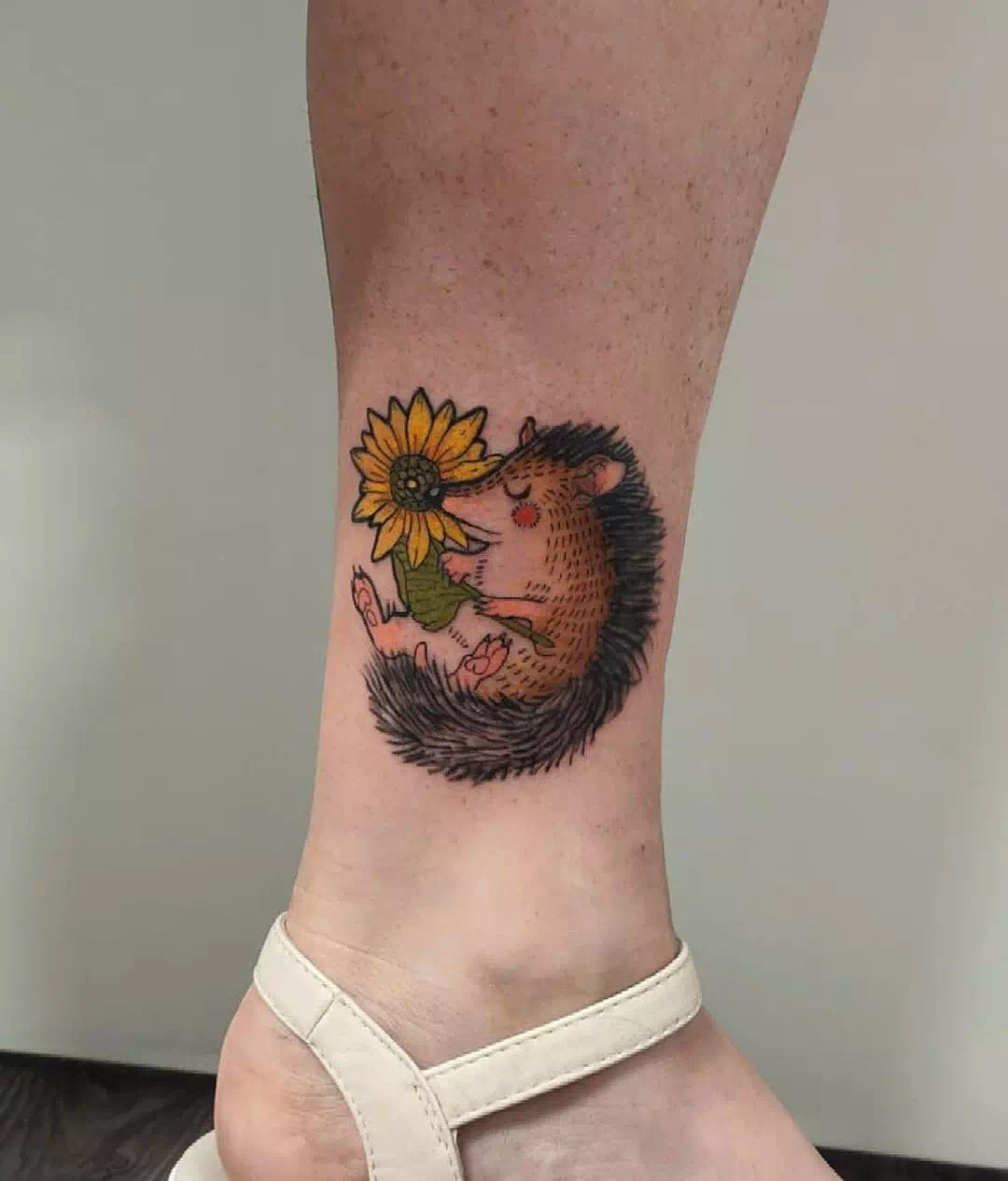 Hedgehog sunflower