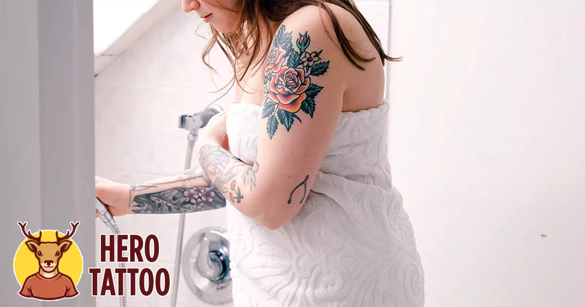How To Shower With A New Tattoo