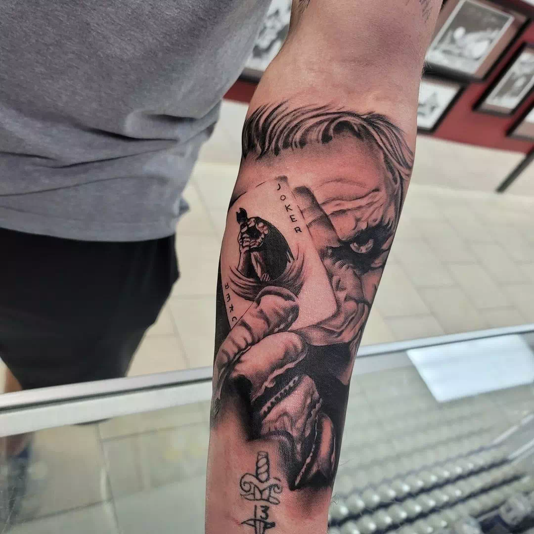 Joker tattoo 36