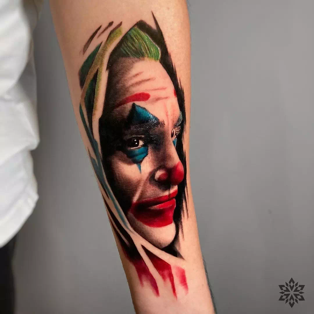 Joker tattoo 4