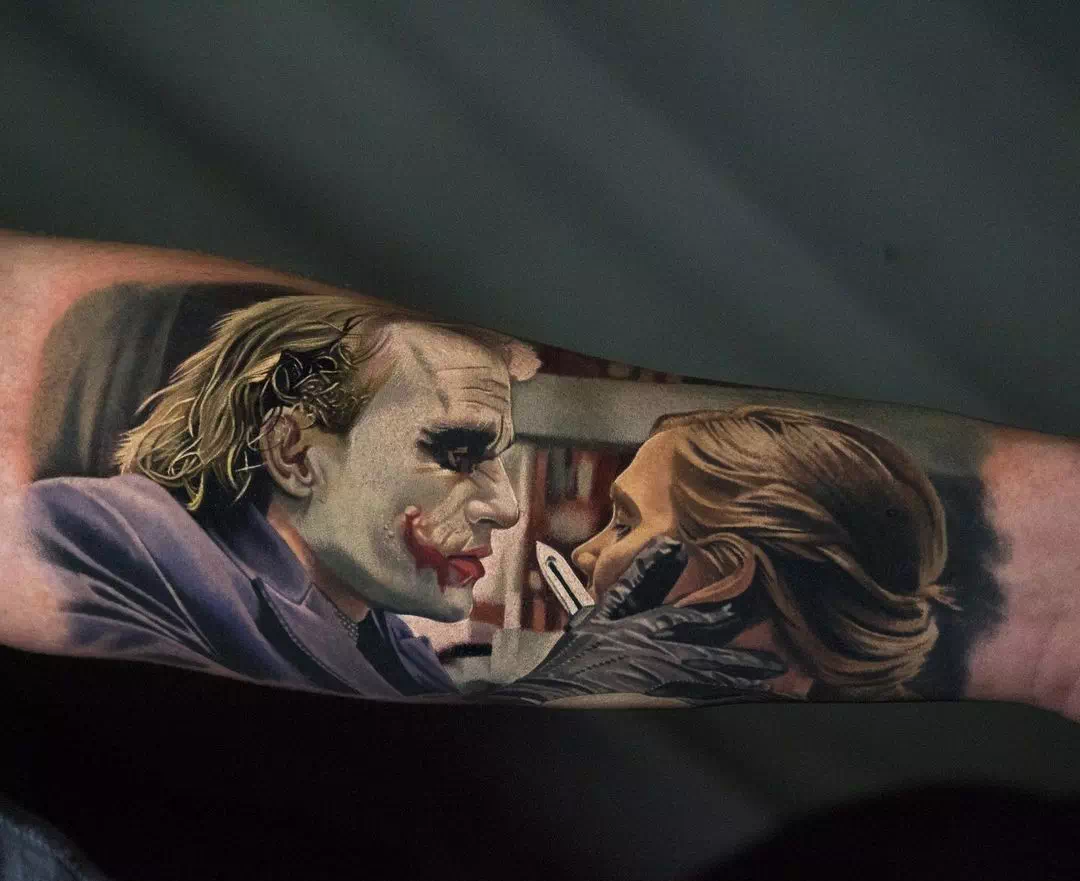 Joker tattoo 50
