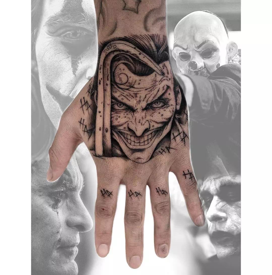 Joker tattoo 9