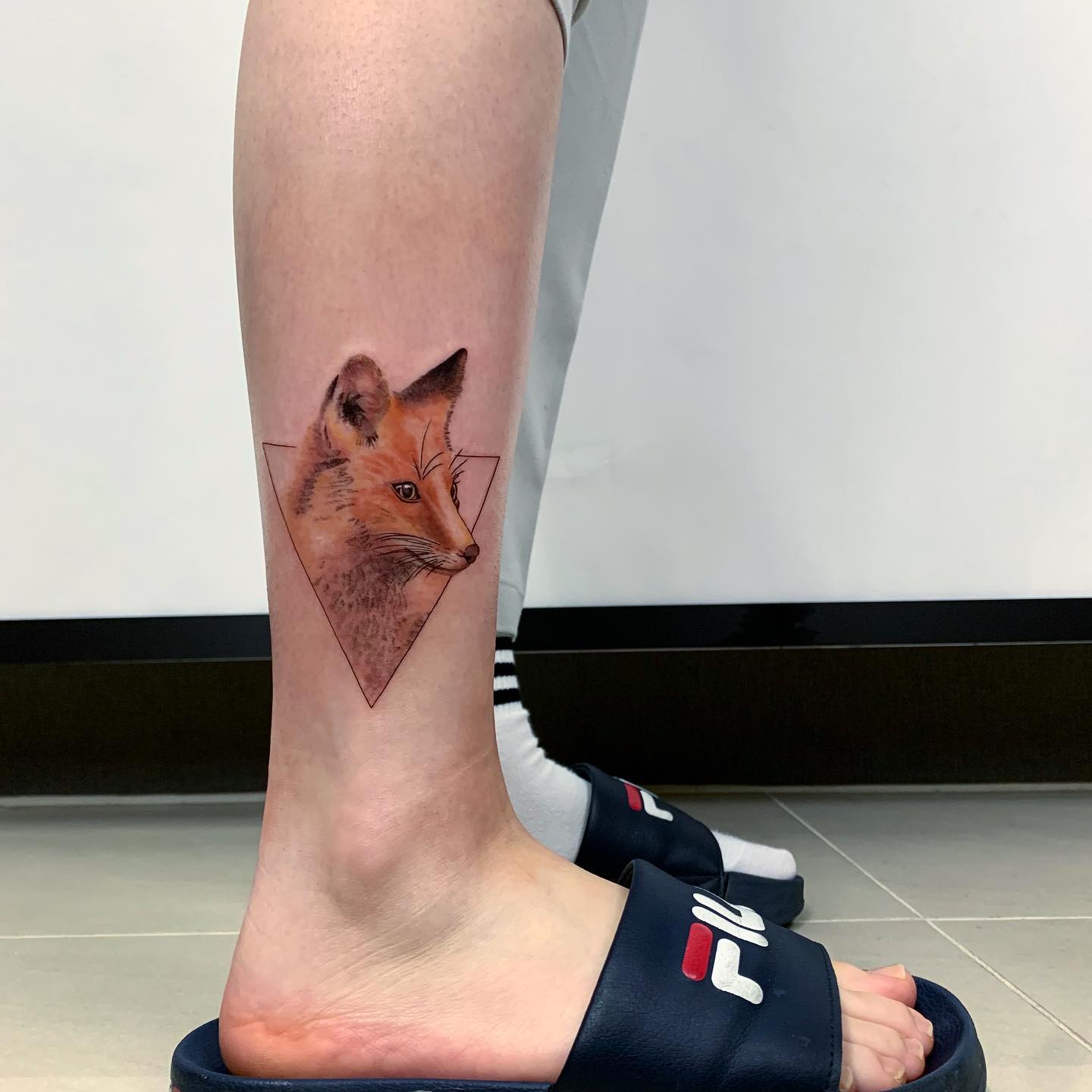 Naturalistic Fox Tattoo 4