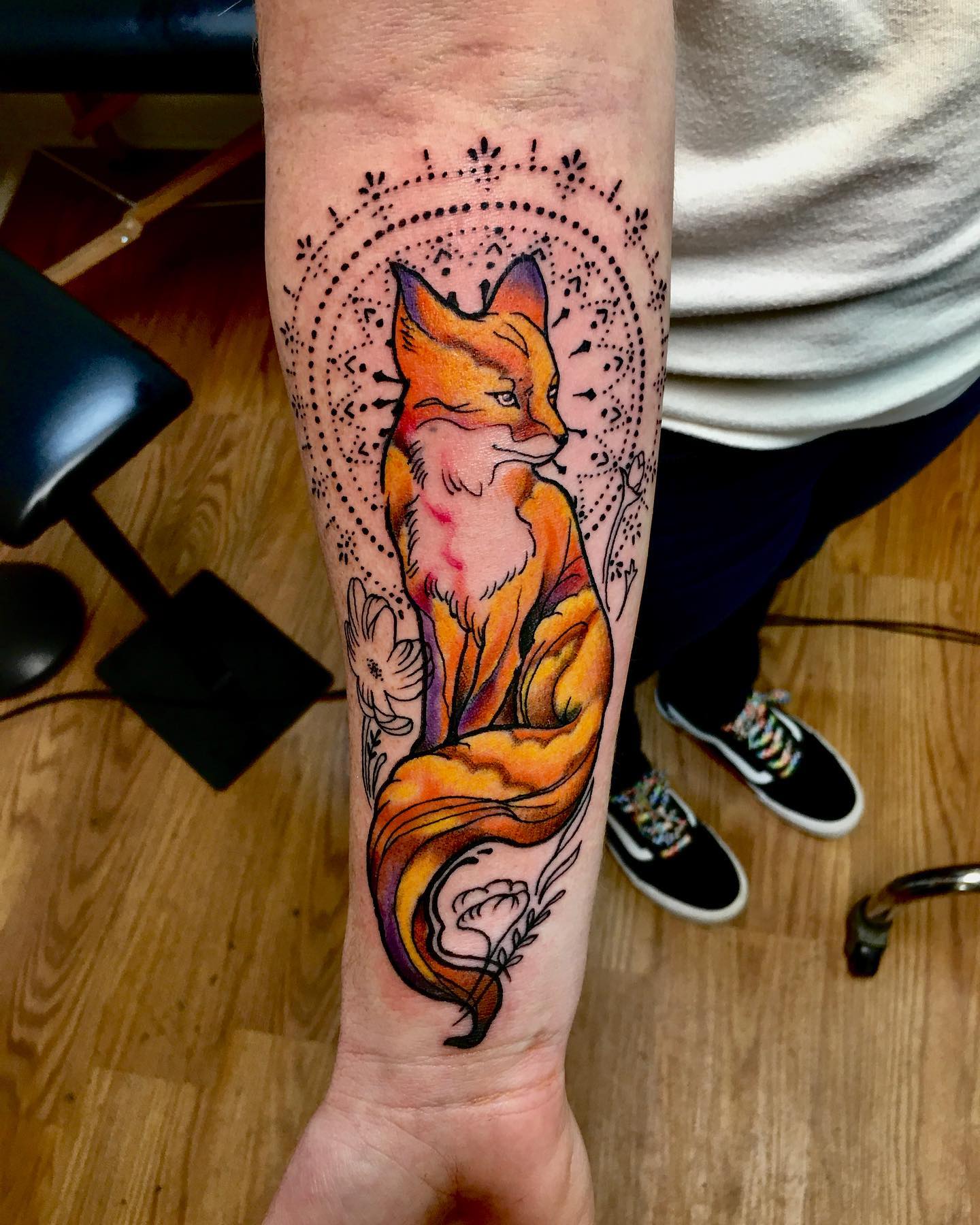 Red Fox Tattoo 1