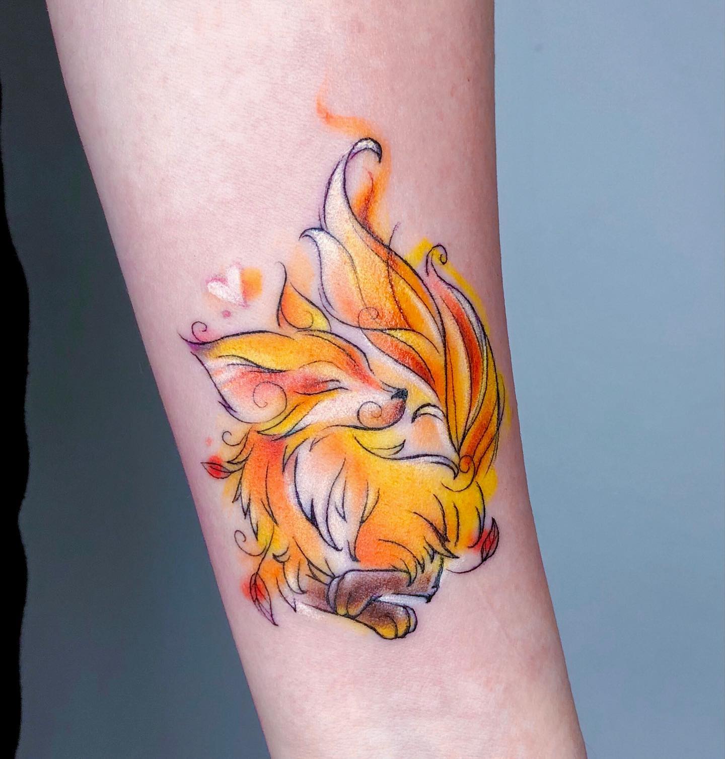 Red Fox Tattoo 3