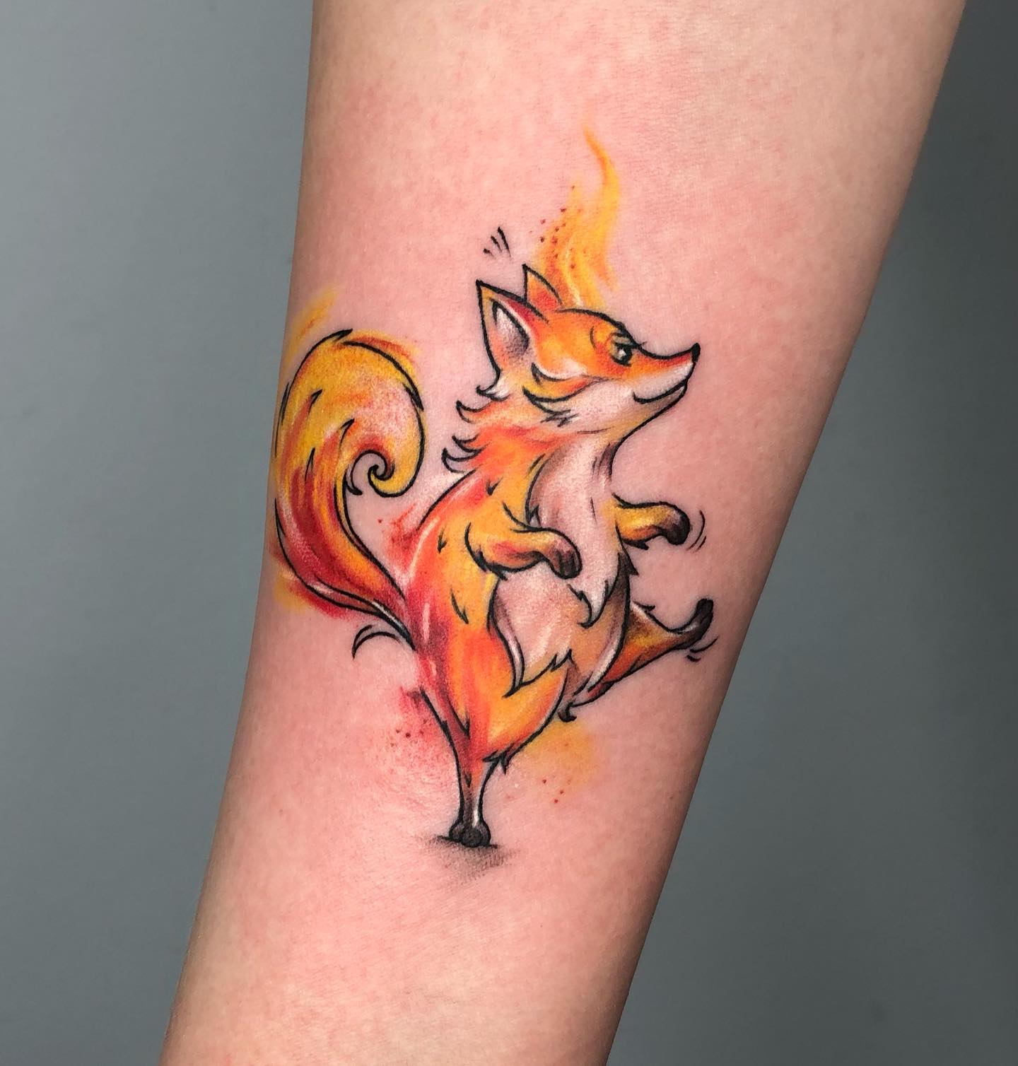 Red Fox Tattoo 4