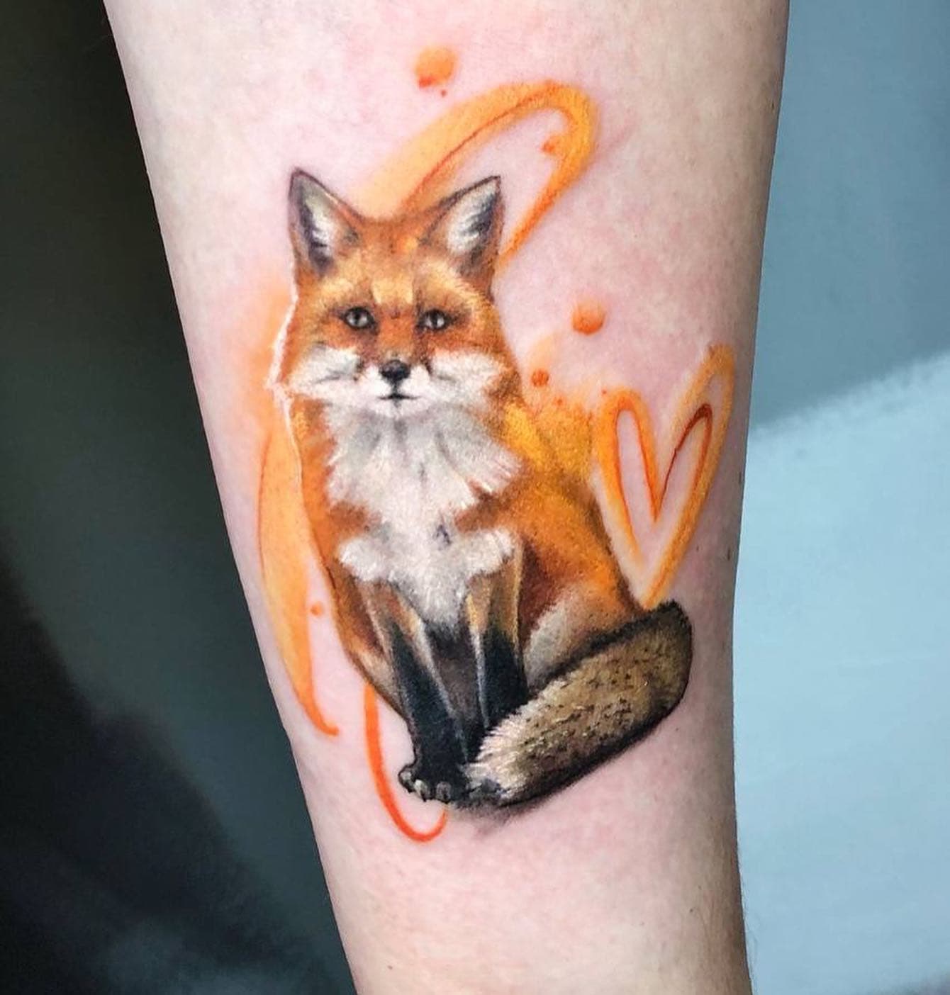 Red Fox Tattoo 5