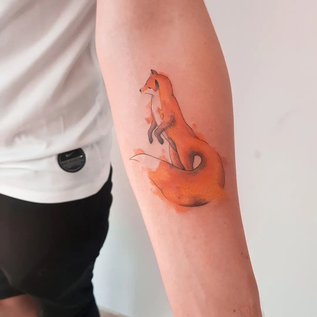 Red Fox Tattoo 9