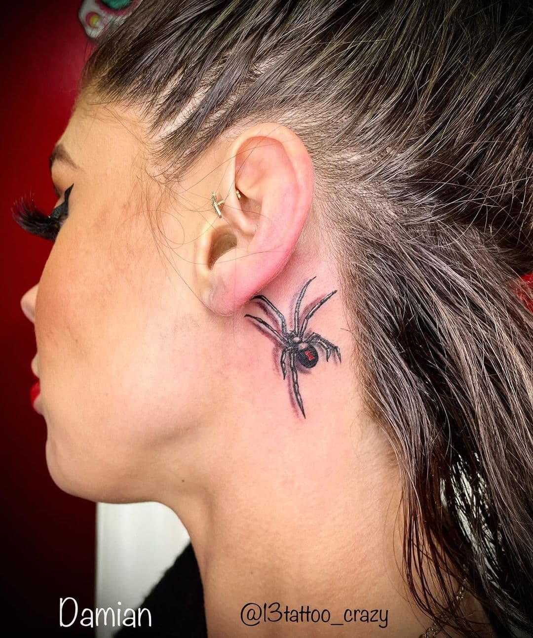 Spider Behind the tattoo hero tattoo