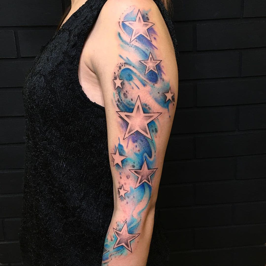Tatuajes de Estrellas tatuaje de héroe 50