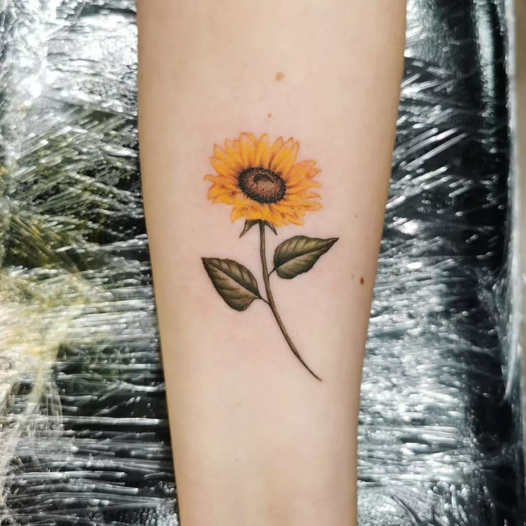 Sonnenblume Tattoo 20