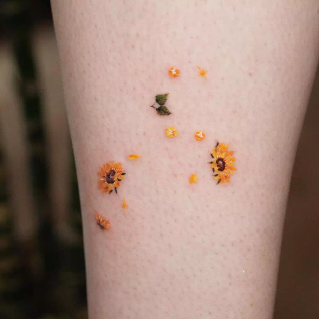Sunflower Tattoo 22