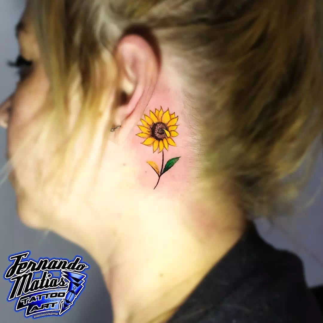 Sunflower Tattoo 23