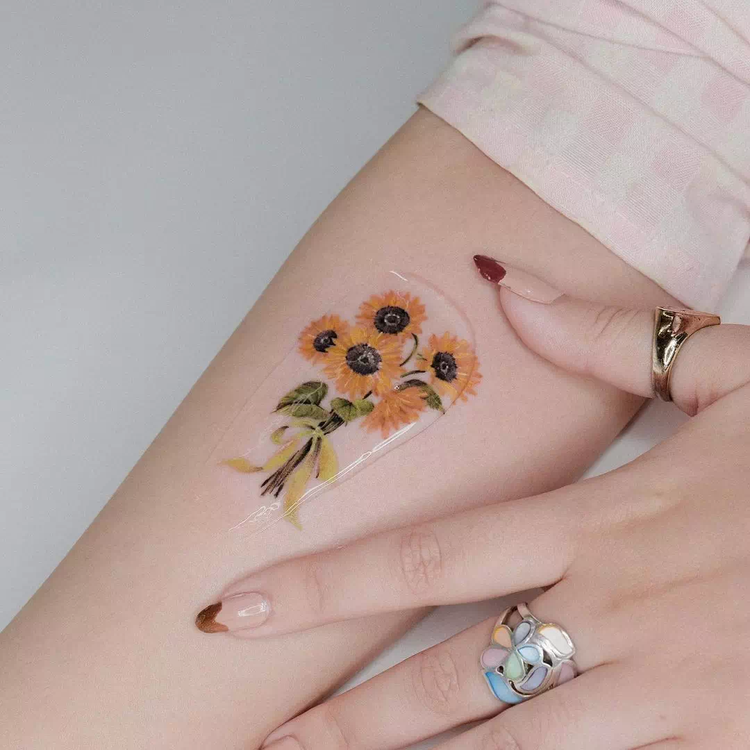 Sunflower Tattoo 28