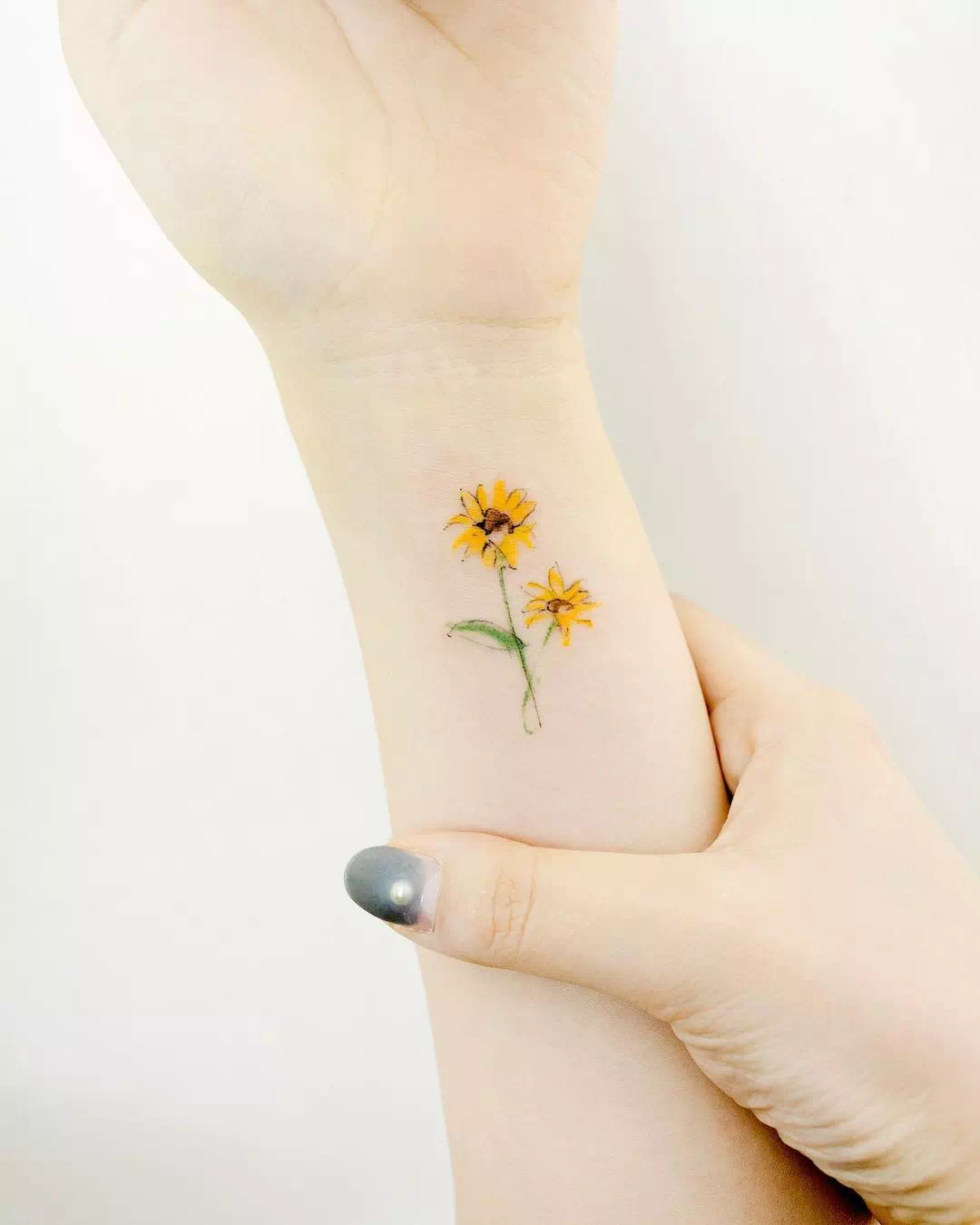 Sonnenblume Tattoo 37