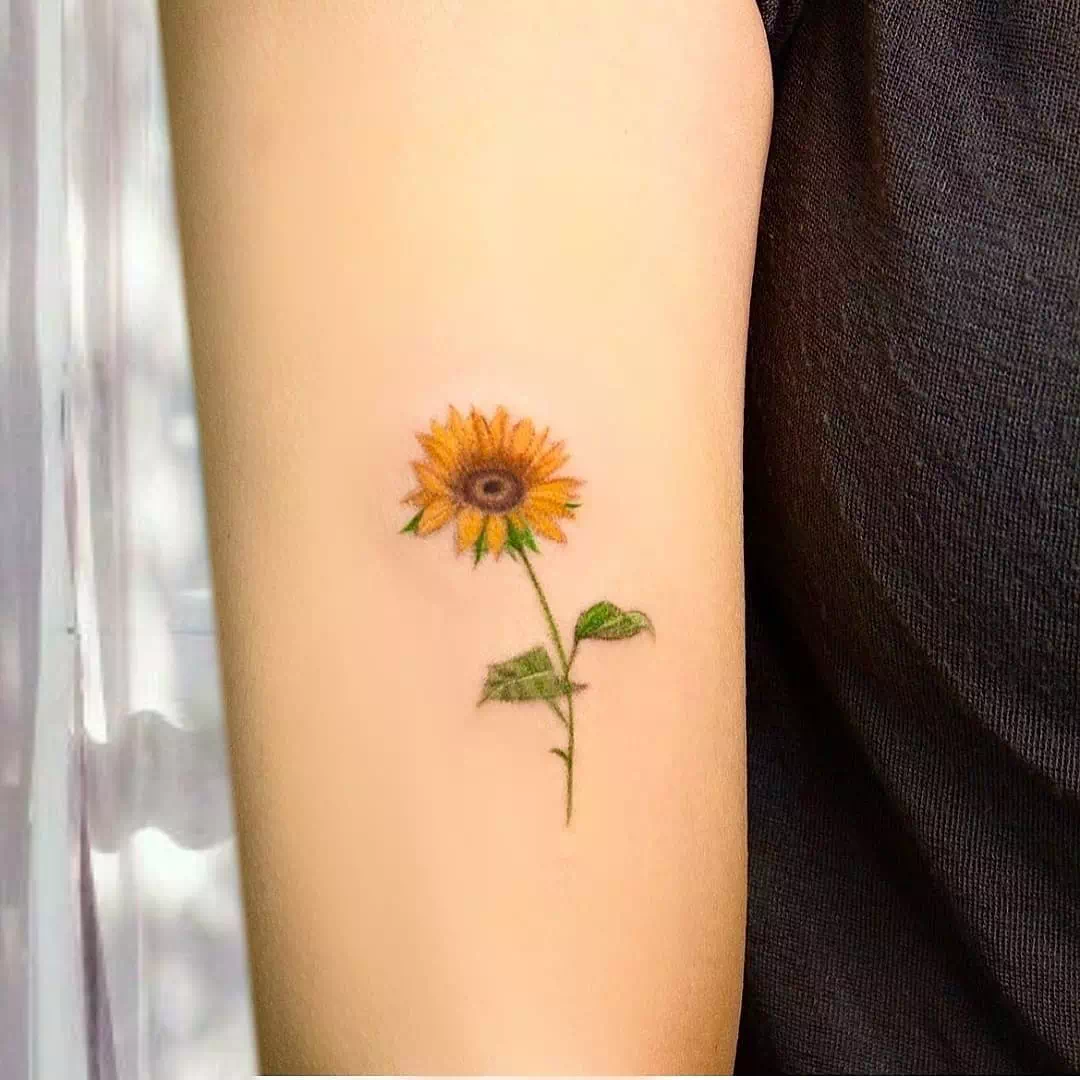 Sunflower Tattoo 39