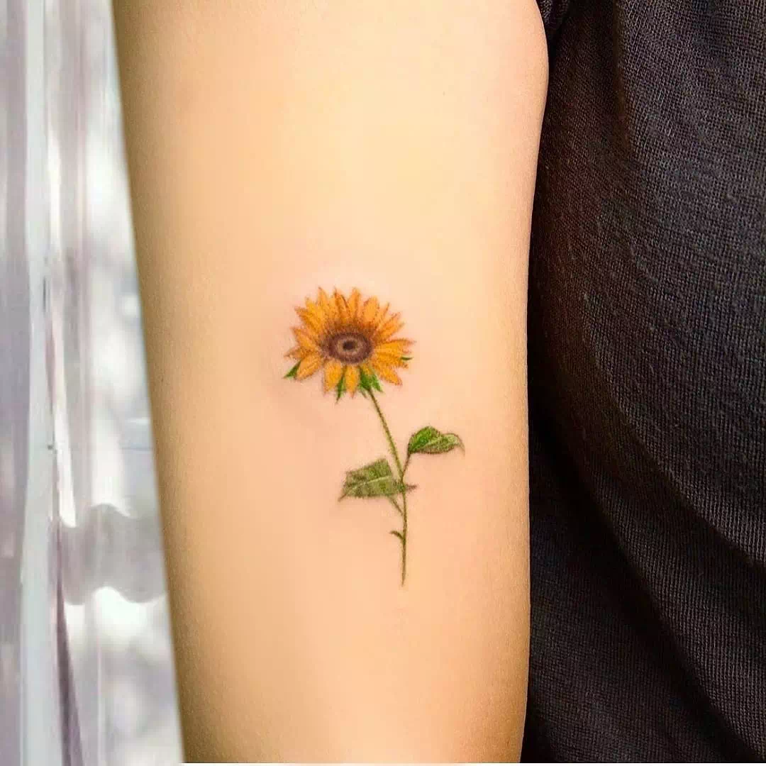 100+ Best Sunflower Tattoo Ideas That Will Make You Feel Alive (Meaning ...