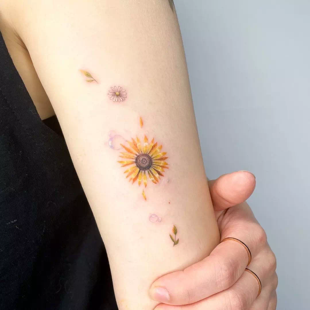Sunflower Tattoo 41