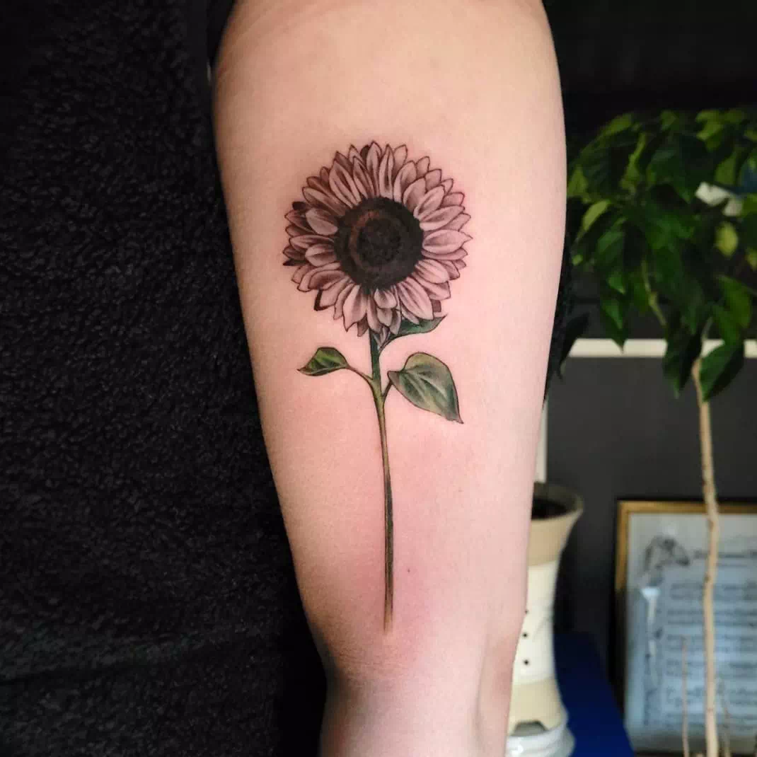 Sunflower Tattoo 48