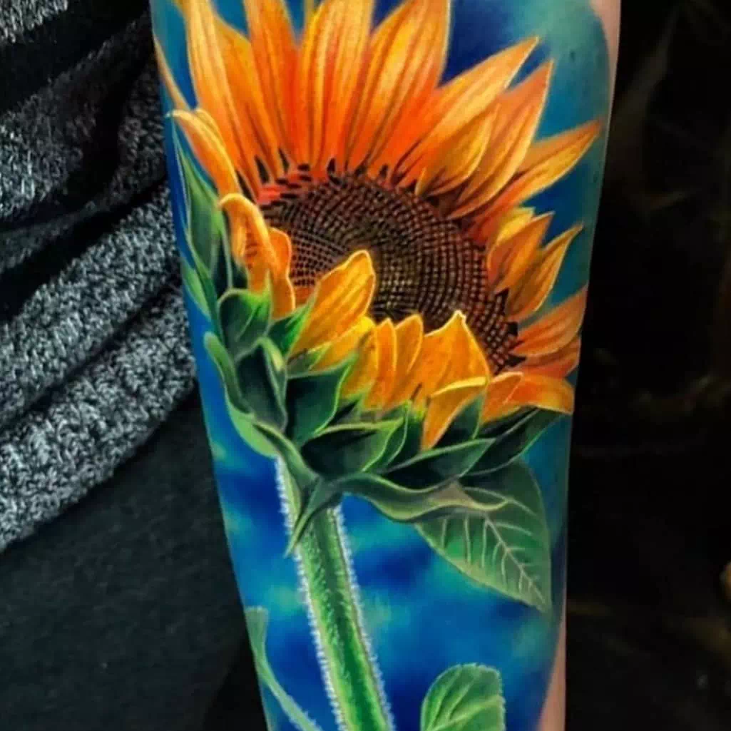 Sunflower Tattoo 5