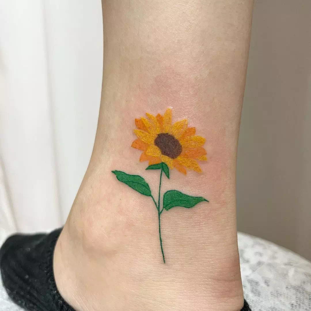 Sunflower Tattoo 50