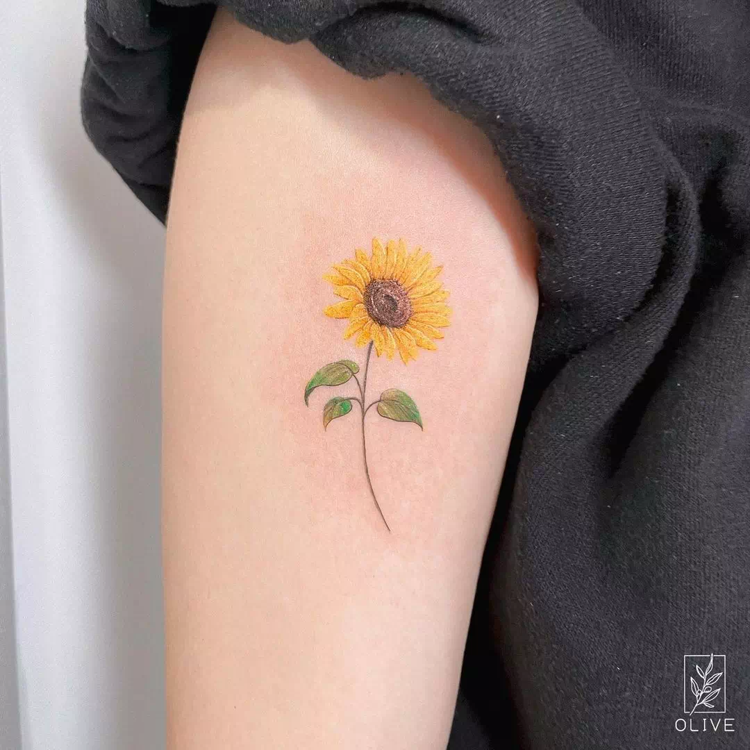 Sonnenblume Tattoo 52