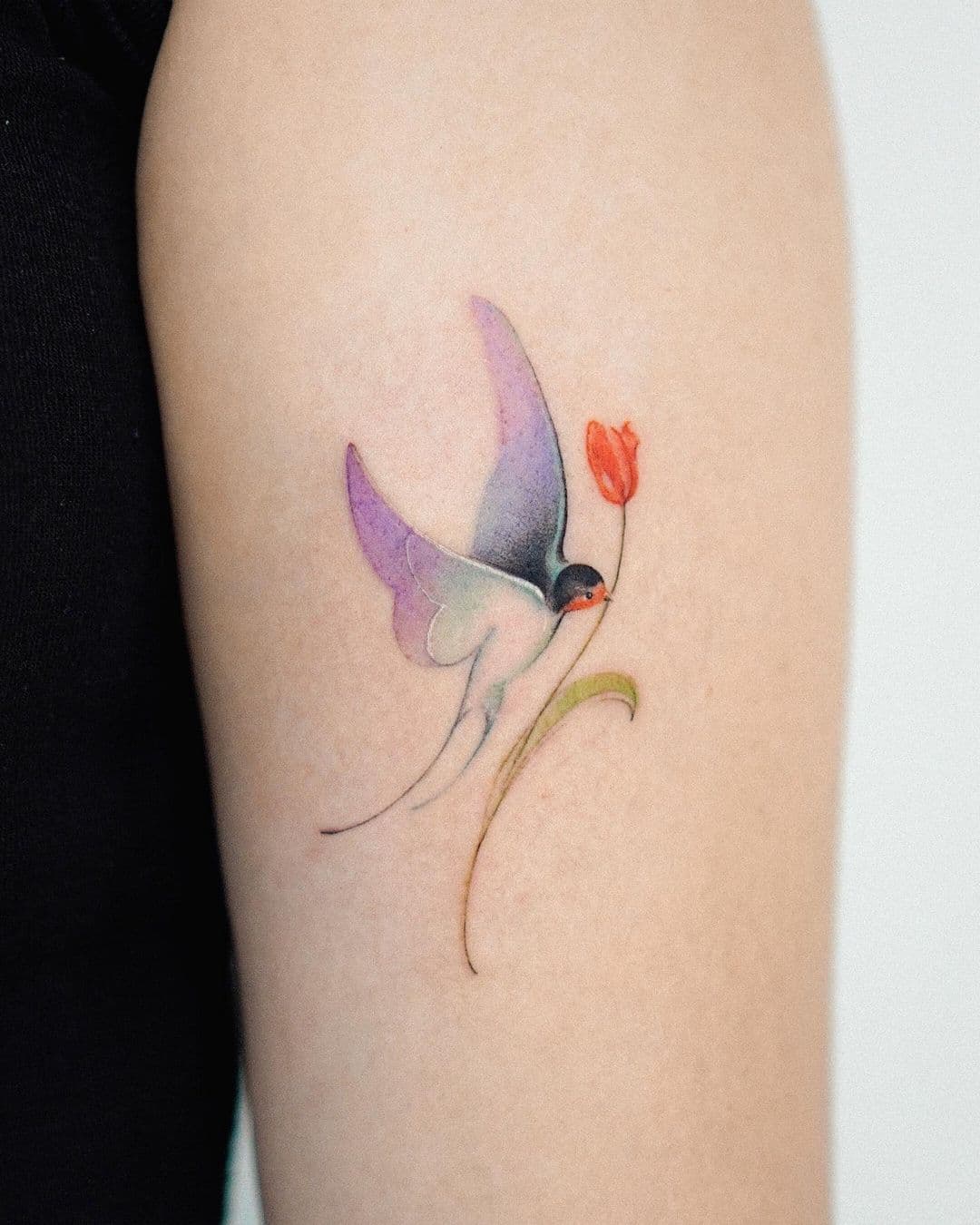 Swallow Tattoo 14