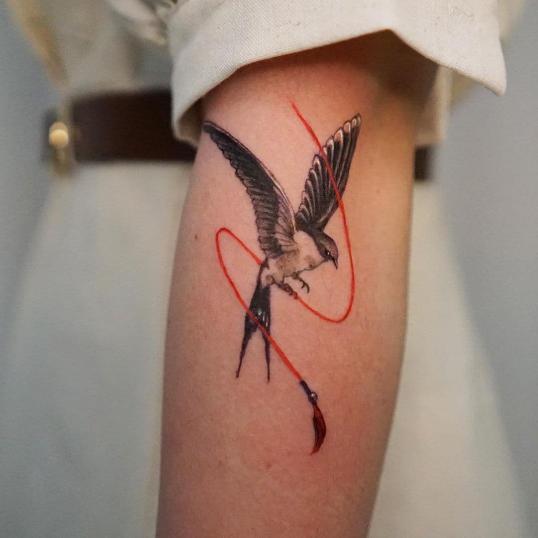 Swallow Tattoo 15