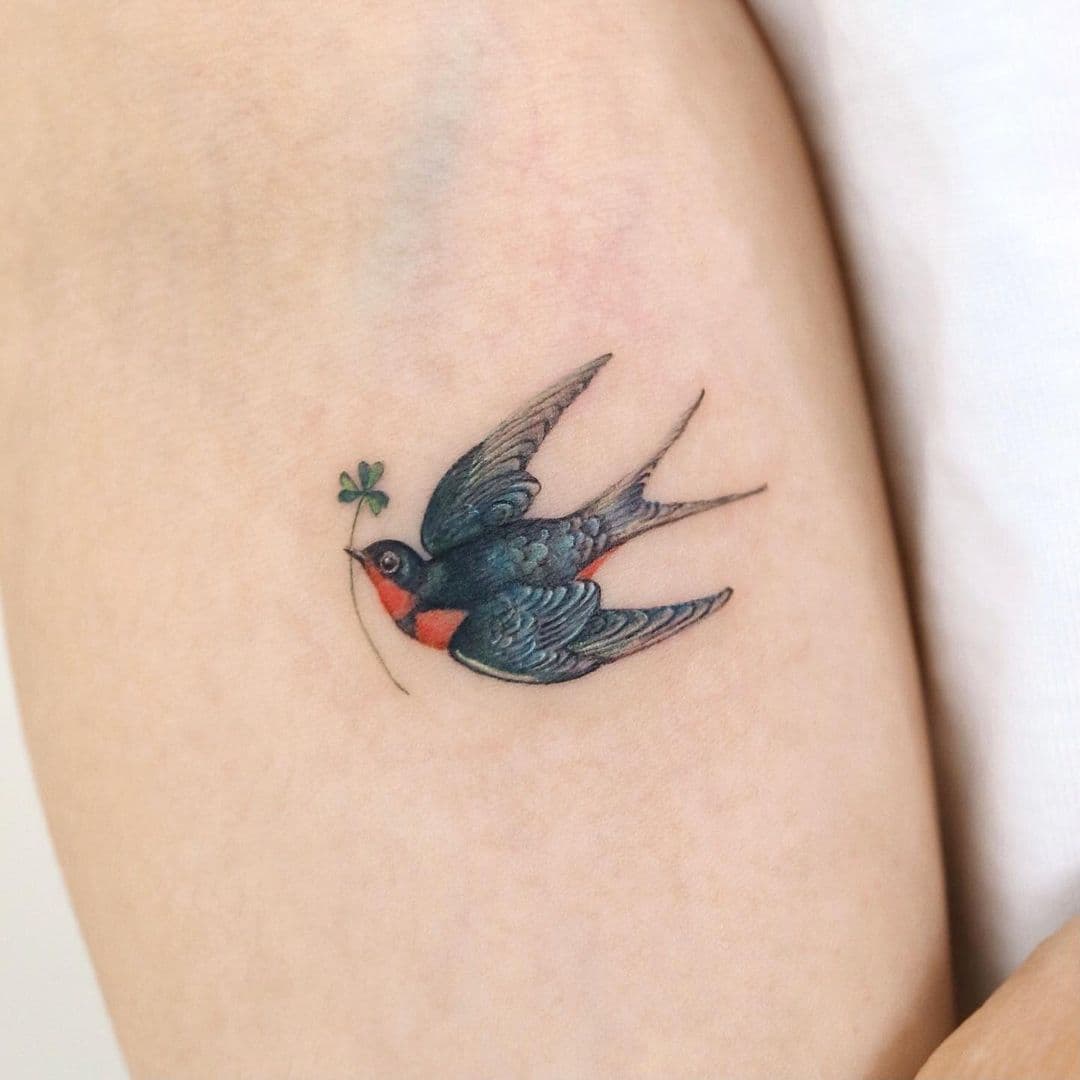 Swallow Tattoo 16