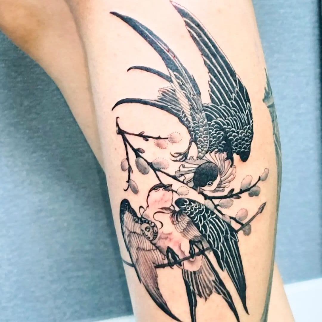 Swallow Tattoo 18