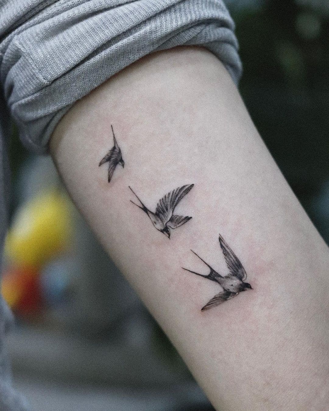Swallow Tattoo 3