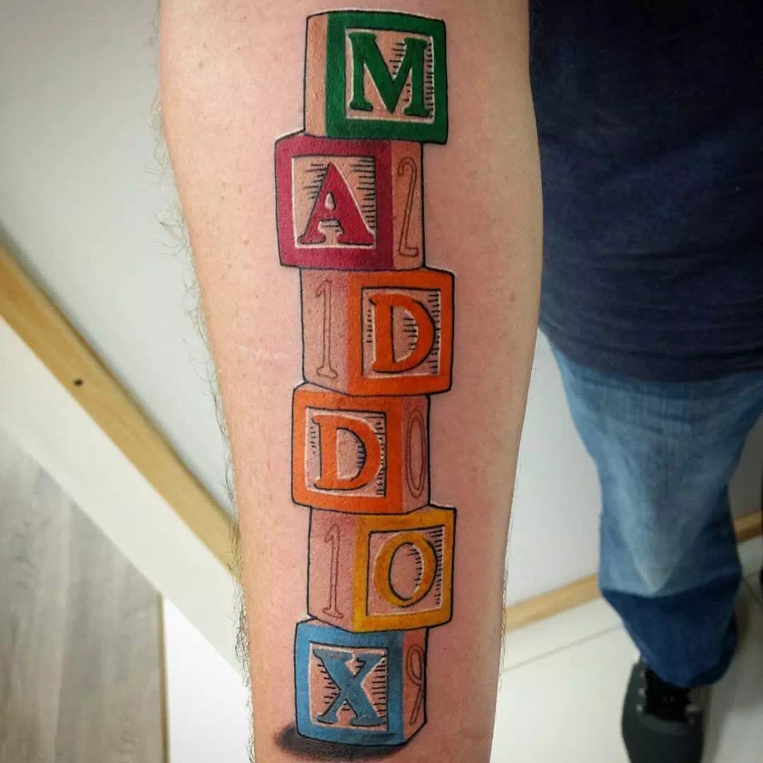 kids name tattoo 14