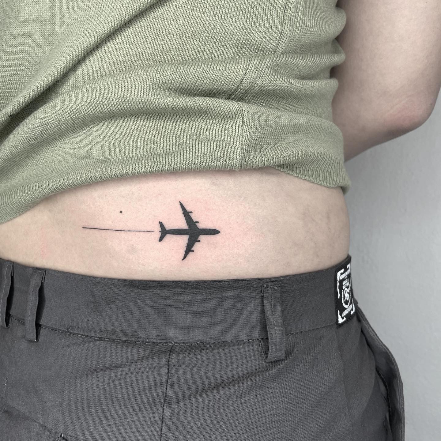 Flugzeug Tattoo 4