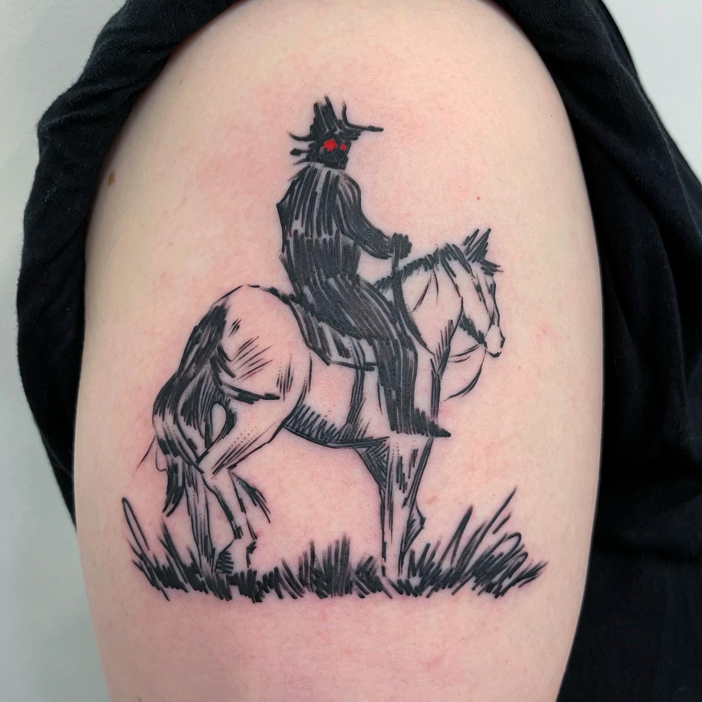 Pferd Tattoo Ideen 16