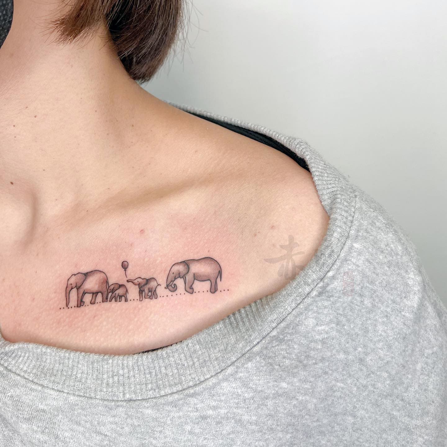 Tatuaje inspirado en la madre de tres niños