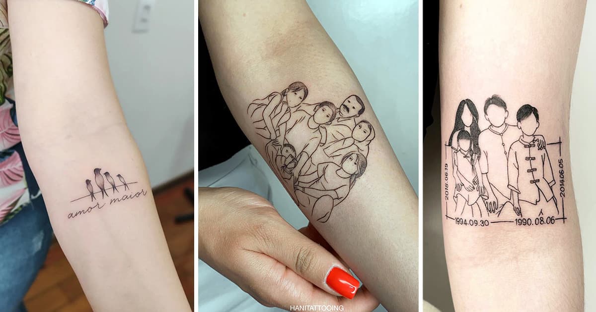 diseños de tatuajes de la madre de los 3