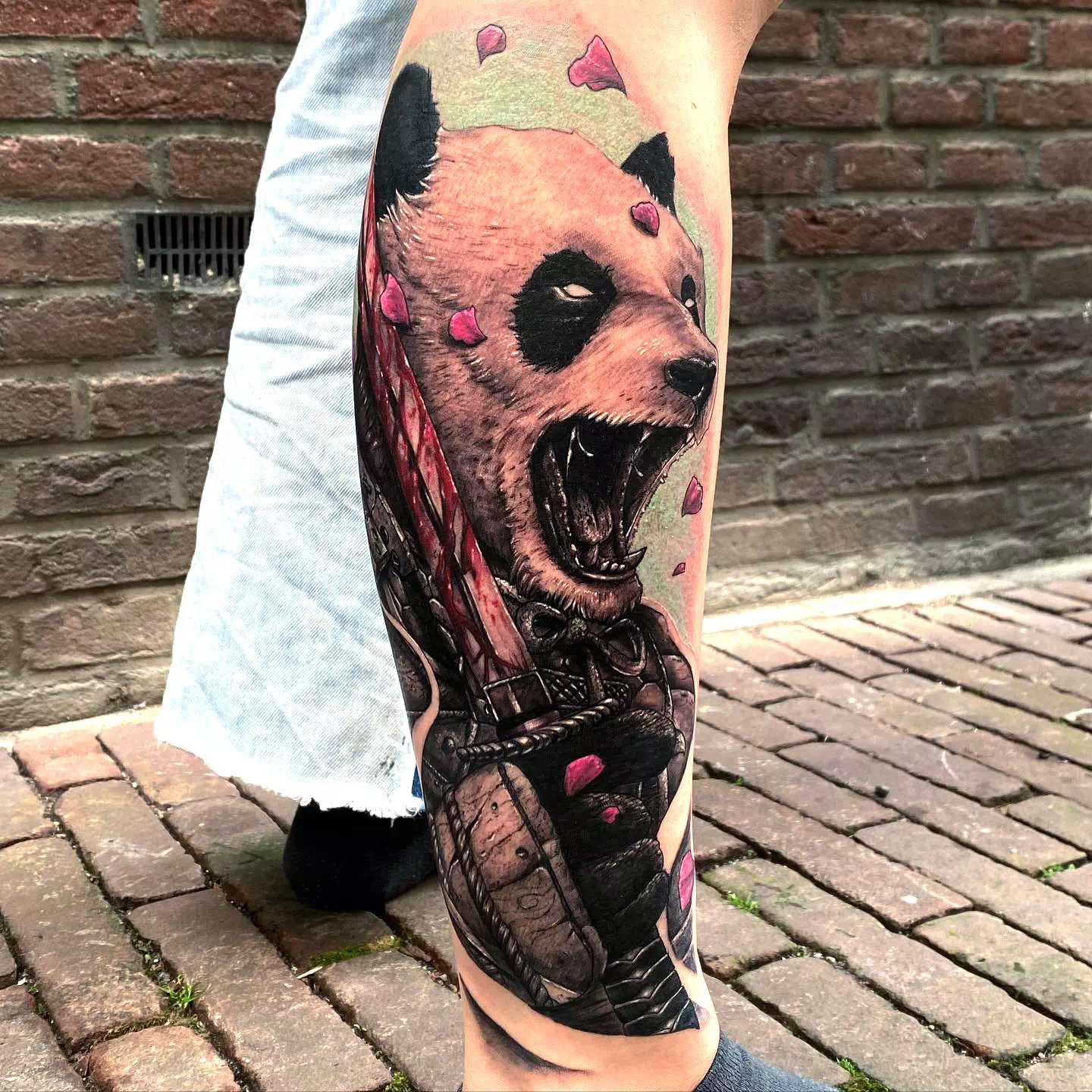 Angry Panda Tattoo Inspiration